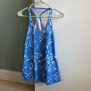 Floral Lululemon Racerback Tank